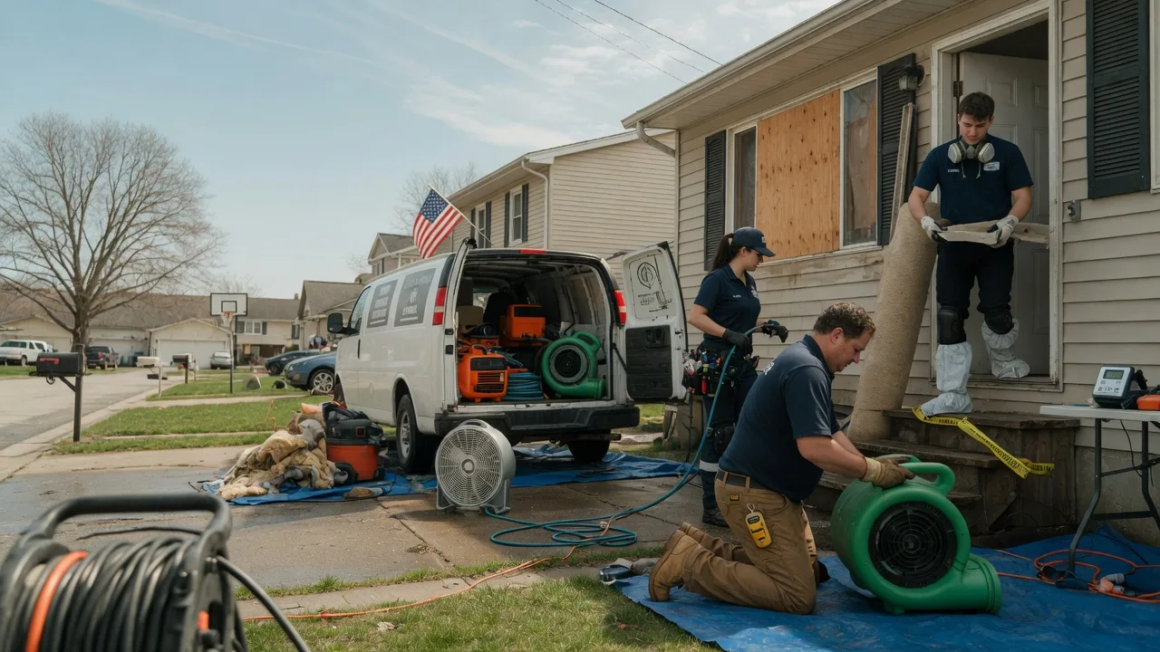 Water Damage Restoration in East Spencer, NC near me